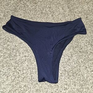 LA VIE EN ROSE AQUA Navy Blue Bikini Bottom